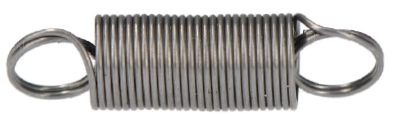 coil spring, l=25mm, d=0,5mm, ⌀a=6,5mm
