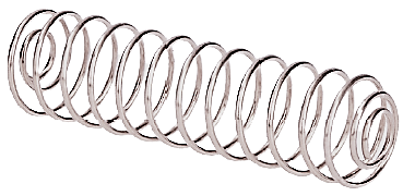 coil spring, L=30mm; d=0,5mm, ∅a=8,0mm