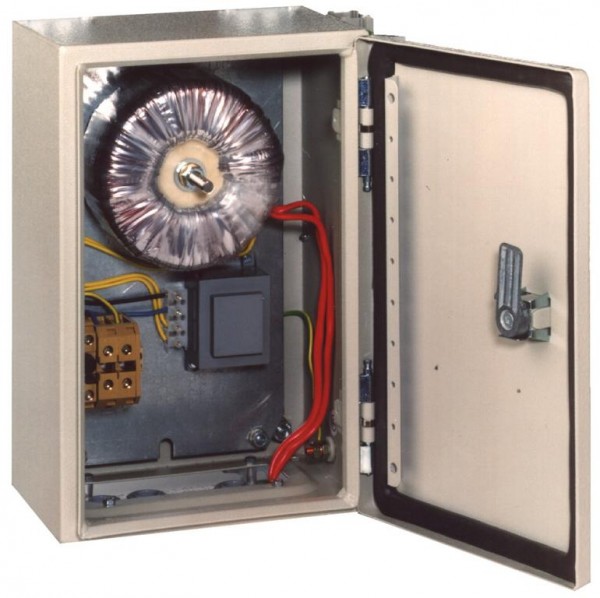 Toroidalcore transformer cabinet