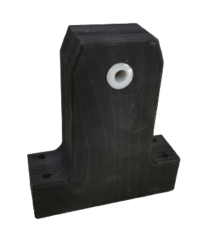 Screw-on block for organ bench