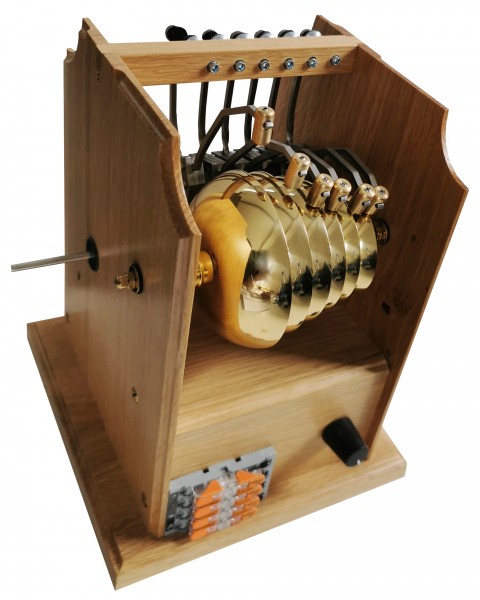 Cymbalstar with 6 un-tuned bowl-shaped bells