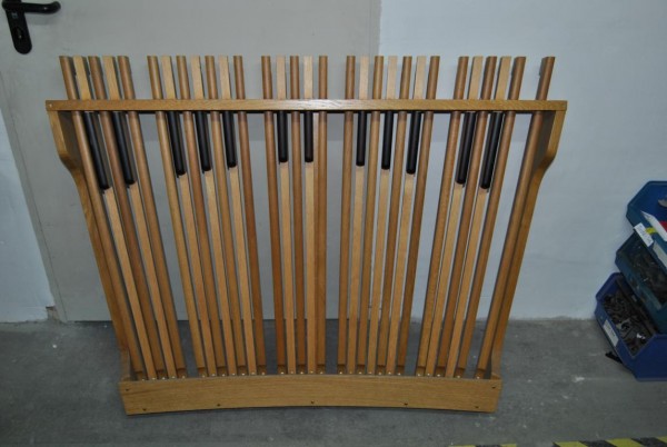 Pedal keyboard radial