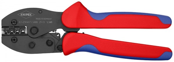 Crimp connector pliers 0,1-2,5qmm