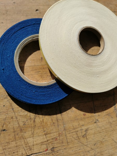 Garniertuch, blau & weiss